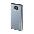 Повербанк Foneng GT100 10000 mAh 22.5W с LED-дисплеем в алюминиевом корпусе, Серебристый