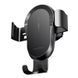 Автомобільний тримач з бездротовою зарядкою 15W Z5 Gravity Phone Holder, Чорний