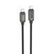 Кабель Foneng X118 USB-C &mdash; USB-C 60 Вт 1,2 м с подсветкой 84312 фото 1