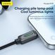 Кабель Foneng X118 USB-C &mdash; USB-C 60 Вт 1,2 м с подсветкой 84312 фото 3