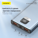 Повербанк Foneng GT300 30000mAh 22.5W з LED дисплеєм і швидкою зарядкою 2 USB порти універсальний портативний алюмінієвий повербанк 30 000 power bank для телефона iPhone Samsung роутера планшета, Сріблястий