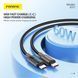 Кабель Foneng X117 USB-C &mdash; USB-C 60 Вт 1,2 м с подсветкой 84311 фото 7