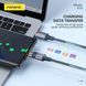 Кабель Foneng X116 USB-C &mdash; USB-C 60 Вт 1,2 м с дисплеем мощности 84308 фото 6