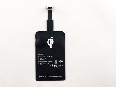 Qi Ресивер приемник для беспроводной зарядки телефонов на Android type C 60031 фото