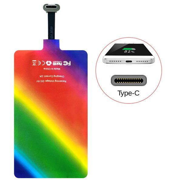 Модуль-приймач бездротової зарядки QINETIQ Wireless Receiver Real Fast 10 Вт Type-C для Android