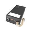 Повербанк 30000 mah 22.5W Qinetiq RQ-30 з LED дисплеєм і швидкою зарядкою PD/QC powerbank для телефону роутера планшета павер банк з ліхтариком 52222 фото