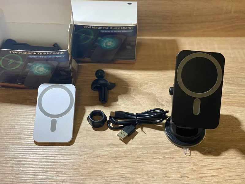 Автодержатель MagSafe 15W 14050 фото